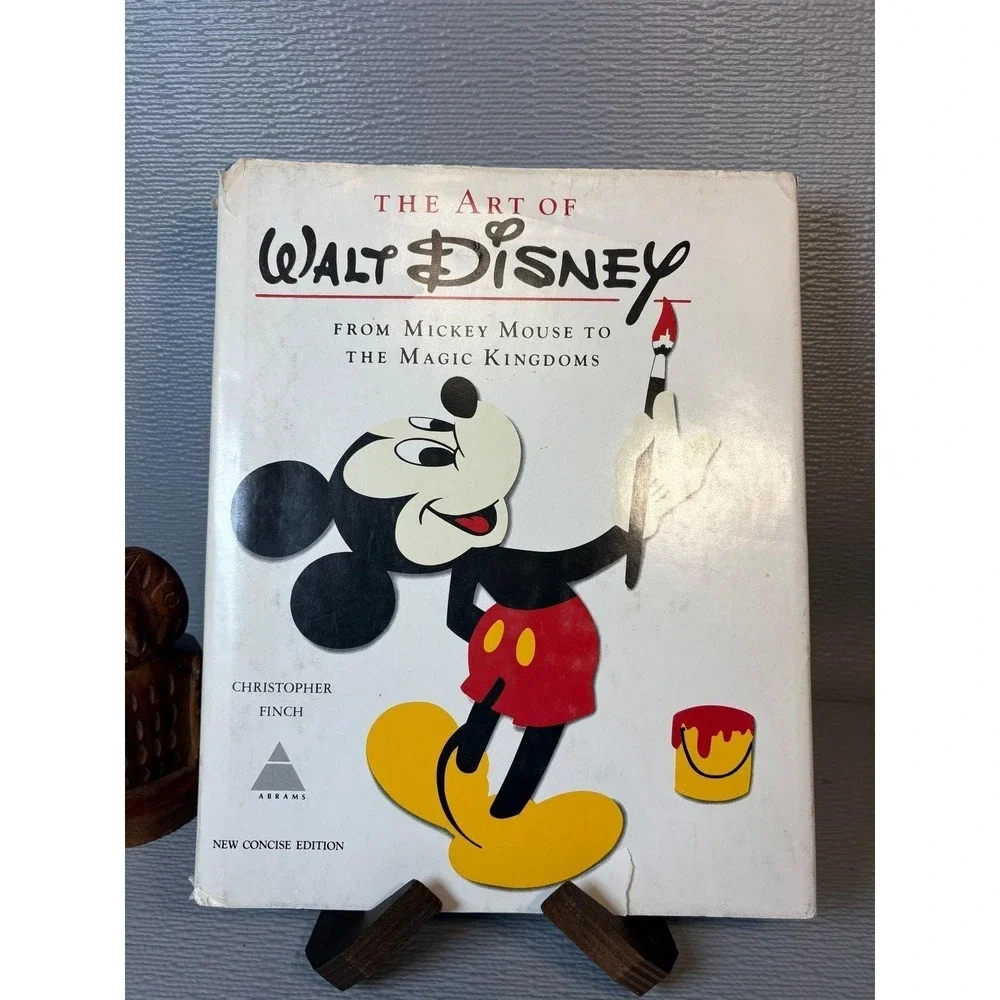 The Art‎ of Walt Disney Christopher Finch 1975 Abrams New Concise Edition Book